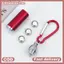 Littleloves1 Đèn Pin LED Kính Thiên Văn Mini 1 Chiếc Móc Khóa Đèn Đa Năng Di Động Sáng Đèn Pin Cho Đi Bộ Đêm Chạy Bộ Bộ VN
