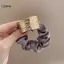 LUImo Thanh Lịch Mềm Mại Cotton Scrunchies Chống Trơn Trượt Dây Buộc Tóc Cho Nữ Bé Gái Xoăn Tóc Thẳng Mặc Hàng Ngày Phụ Kiện Tóc SBS