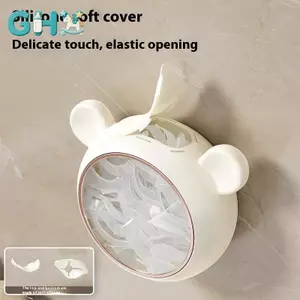 GHX Bọc Nhựa Hộp Bảo Quản Bám Phim Tổ Chức Treo Tường Chống Bụi Hộp Bọc Thực Phẩm Quấn Ra Nhà Bếp Hộp Bảo Quản VN