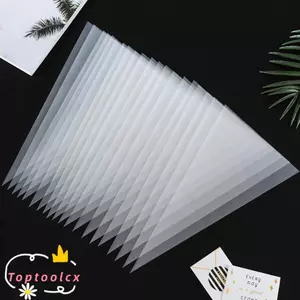 TOPTOOLCX 50 Cái / bộ Túi Đựng Bánh Ngọt Kem, Túi Ống Đa Năng Dùng Một Lần, Túi Chuẩn Bị Thực Phẩm Trong Suốt Phụ Kiện Làm Bánh Nhà Bếp