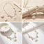 Vòng cổ ngọc trai WEETW, Vòng cổ theo chủ đề đại dương đính cườm hợp kim, Thời trang ngọt ngào mát mẻ Nhẹ Y2K Chuỗi vòng cổ kỳ nghỉ