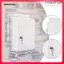 Hộp thư treo tường bằng Polypropylen có khóa Hộp thả thư chống thời tiết Bộ sưu tập thư an toàn cho doanh nghiệp Khu dân cư