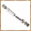 Trục truyền động phía sau bằng kim loại Cvd cho 12428 12423 1 / 12 Rc Xe bánh xích ngắn Khóa nâng cấp xe tải Hop-, Bạc
