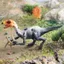 Mô phỏng Khủng long kỷ Jura Mô hình động vật rắn Đen Trắng hình liềm Rex Đồ chơi Tyrannosaurus Rex Trẻ em Quà tặng Đồ trang trí Chiều cao 8cm