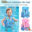 NOTE1 Áo vest an toàn cho trẻ em, Áo phao bơm hơi PVC, Túi khí độc lập có thể điều chỉnh an toàn Áo phao cứu sinh cho trẻ em