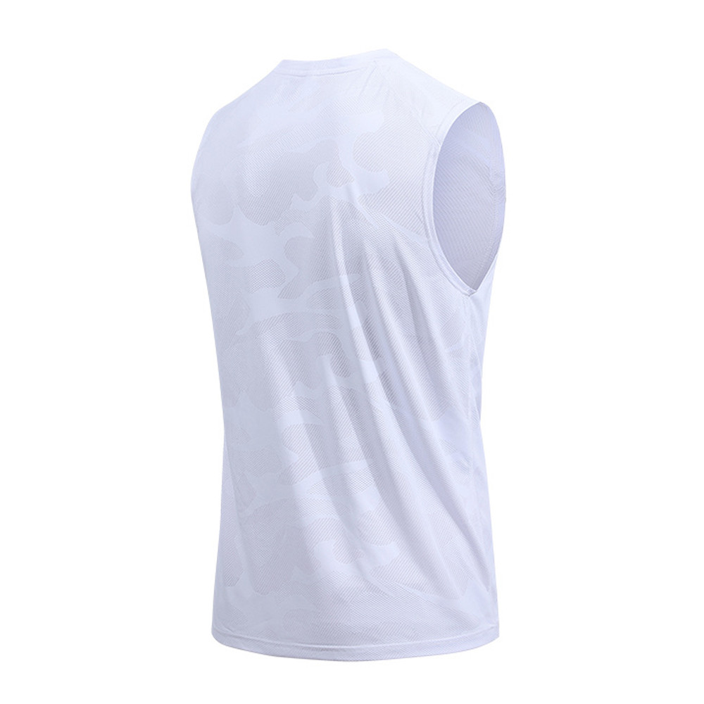 Nam Mới Nhanh Khô Tank Top Thể Thao Thoáng Khí Áo Chạy Bộ Không Tay
