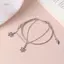 PNPIA- Trò Chơi Tình Yêu Và Không Gian Sâu Cosplay Vòng Tay Mặt Dây Chuyền Tuyết Vòng Tay Trang Sức Dây Xích Tay Phụ Kiện Quà Tặng