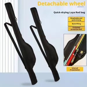 SUIT Lưới Thoáng Khí Câu Cá Ba Lan Gear Giải Quyết Túi Dụng Cụ Gấp Cần Câu Túi Cuộn Túi Bảo Vệ Truy Cập Câu Cá