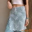 Khăn quàng ren nữ thêu hoa thanh lịch đính cườm trang trí khăn quàng cổ hông