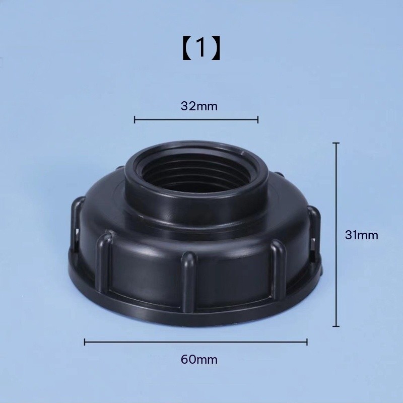 Đầu nối IBC S60x6 sang 1/2 3/4 1 inch - Adapter bồn nước IBC ren thô, phụ kiện tưới cây sân vườn chống rò rỉ