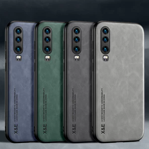 Dành Cho Huawei P30 / P30 Pro / P30 lite Mới Sang Trọng Mềm TPU Bao Da Chống Sốc