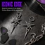Bông tai Dangle IFAN, Bông tai gai dài bằng thép không gỉ, Thời trang thủ công xây dựng phong cách Chainmail Thiết kế Gothic Bông tai thả Trang sức