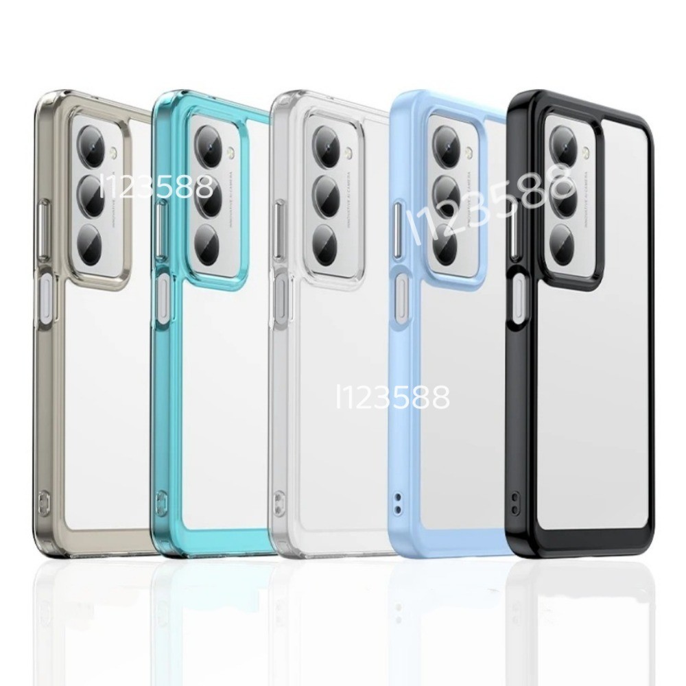 Dành Cho Poco M8s 5G Acrylic Nhiều Màu Sắc Ốp Lưng Cho Poco M8s 5G 2026 Xiaomi PocoM8s 5G Vỏ Điện Thoại TPU Mềm Chống Sốc Ốp Lưng