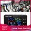 Apill Màn hình LCD màu kỹ thuật số Hamwesh Volt Ampe 0 đến 100A 50 300V với đầu dò dây cho ngành công nghiệp Trang chủ