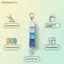 # HB # 4 Phím Nút Ngón Tay Bàn Phím Cơ Keycaps Móc Khóa Nhiều Màu Sắc Fidget Đồ Chơi Báo Chí Bàn Phím Trò Chơi Đồ Chơi Chìa Khóa.
