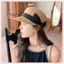 JRP Nơ Hình Mái Vòm Cỏ Dệt Dubill Hat Dành Cho Nữ Mùa Hè Ngoài Trời Mặt Tăng Cường Thanh Lịch Chống Nắng Và Che Bóng Mũ JRP
