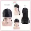 JRP Đuôi Dài Unisex Trưởng Thành Satin Doo Rag Durag Mũ Cướp Biển Mũ Turban Nam Hip Hop Biker Headwrap Unisex Mũ JRP