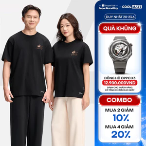 Áo thun nam nữ 100% Cotton Relaxed Fit IN Goofy Coffee - Coolmate