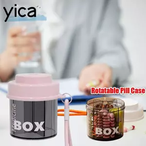 Thuốc YICA, Hộp đựng thuốc xoay cửa sổ trực quan, có nắp hộp thuốc