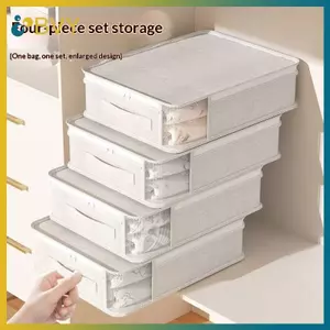 BVY Dung Tích Lớn Túi Bảo Quản Quần Áo Có Thể Gập Lại nket Túi Bảo Quản Hộp Bảo Quản Để Tổ Chức Phòng Ngủ Tủ Quần Áo.
