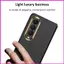 Vỏ bảo vệ điện thoại PC cho SamsungGalaxy Z Fold4 Vỏ điện thoại PC chống sốc cho Samsung GalaxyZ Fold 4 Điện thoại thông minh lyuvn