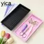 Đĩa mỹ phẩm YICA, Khay lưu trữ đa chức năng bằng thép không gỉ, Thiết kế hiển thị công cụ nhiều màu bền bỉ Tấm nghệ thuật làm móng cho tiệm làm móng