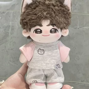 20cm Quần Áo Trẻ Em Quần Áo Cotton Búp Bê Ngọt Ngào Mát Bộ Đồ Thể Thao Áo Series Dễ Thương Trang Điểm Thời Gian Bé Bốn Mùa Phong Cách