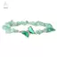 HNKMP 2 Bộ Sromantic Thạch Anh Thạch Anh Obsidian Đính Hạt Bướm Vòng Tay Nữ Co Giãn Lắc Tay Tích Cực Năng LượngDailymute.