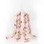Mùa Xuân Nữ Văn Học Phong Cách Dân Tộc Khăn Choàng Vải Lanh Cotton Phù Hợp Với Chống Nắng Dài Khăn Du Lịch Kép Thêu 6.21