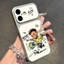 ốp lưng iphone Phiên bản Q của C Ronaldo, Messi và NeymarCho Iphone 17 Iphone 11 Pro 12 13 14 15 16 7 xs xr Pro Max Plus