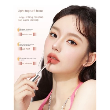 son bóng lì lâu trôi son bóng chính hãng [Xu Lu Khuyến nghị] Kem dưỡng môi Chuangyan Lip Mud Matte Velvet Lip Glaze Son môi chống dính không phai màu