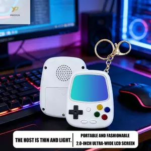 PPY Móc Khóa Máy Chơi Game 274 Trò Chơi Retro Hình Ảnh Rõ Ràng Và Điều Khiển Thoải Mái Người Chơi Trò Chơi Dành Cho Trẻ Em Người Lớn