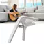 Guansfs Capo Đàn Guitar Đa Năng TG-01 Có Chấm Chống Trơn Trượt - Kẹp Kẹp Nhẹ Chuyên Nghiệp Không Buzz Cho Đàn Ukulele Acoustic & Điện Màu Đen