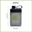 Bình Bằng 450ml Mùa Hè Cốc Nước Lạnh Thân Thiện Với Túi Chống Rò Rỉ Cốc Nước Uống Nhỏ Gọn Trong Suốt Túi gelhvn