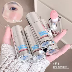Kakashow Vitality Full Blush Liquid Sponge Brush Head Tự nhiên Phong cách Hàn Quốc Nước Bóng Sức sống Chất lỏng Blush 6.23 BWS1