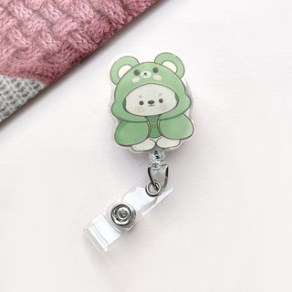 Móc kẹp bảng tên - Yoyo dành cho học sinh, sinh viên, nhân viên với nhiều họa tiết đáng yêu Dragon, Bear, Panda