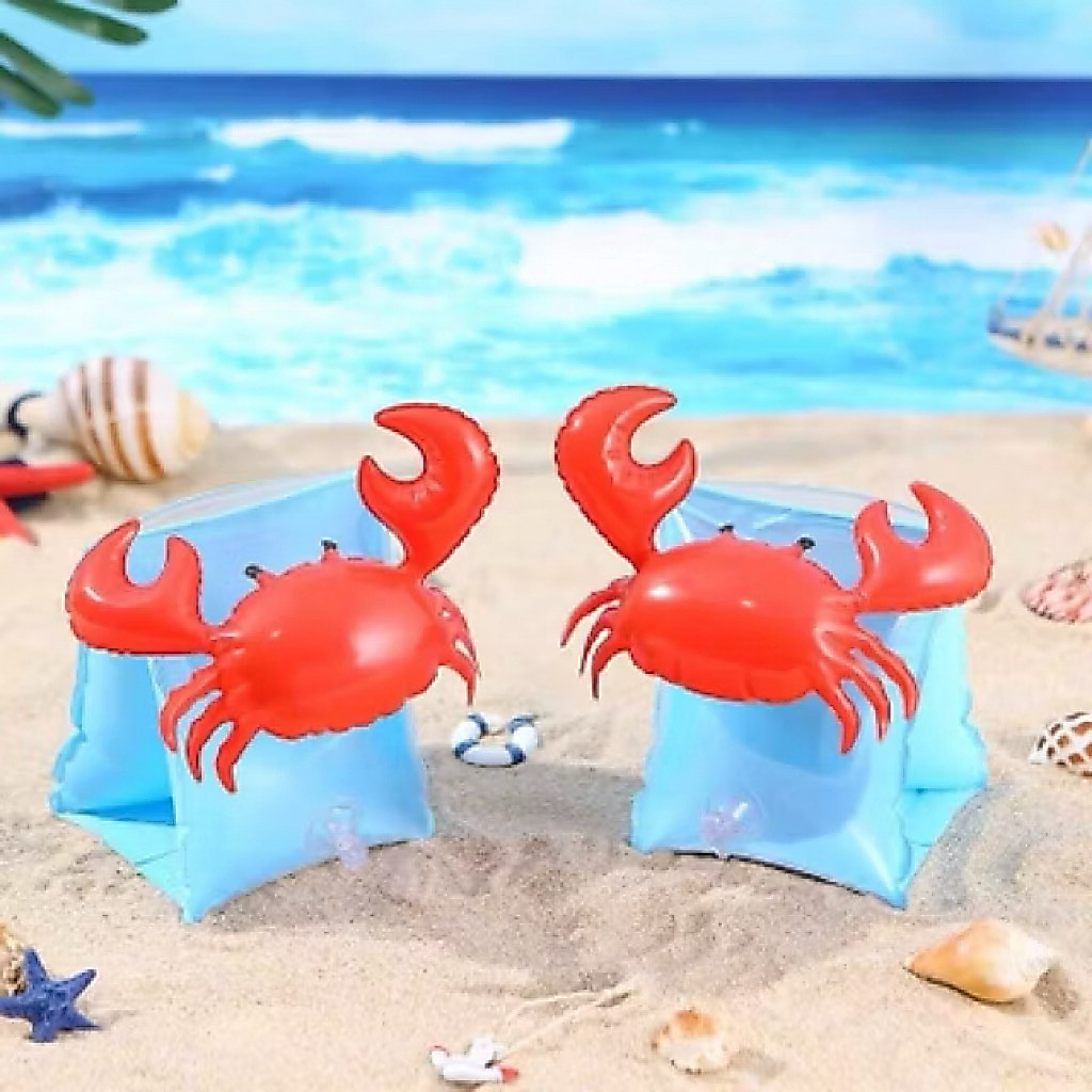 (Xả kho thanh lý) Phao bơi Đỡ cổ - Phao bơi Đeo tay an toàn cho bé