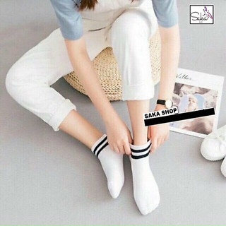 Vớ sọc quảng châu vải cotton co giãn