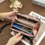 Ví Nữ 2025 Dài Tiện Lợi Dây Kéo Ly Hợp Retro Phù Hợp Với Dung Tích Lớn Ví Mềm Túi Điện Thoại Di Động
