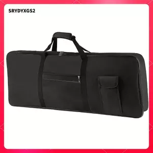 Túi đựng bàn phím đàn Piano 76 phím có đệm 47,24 "x15,75" x5.12 "có tay cầm điện