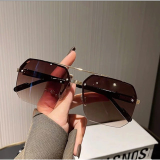 Mắt kính thời trang Nam Kính Râm thời trang form đa giác 836 Bảo vệ mắt chống UV kiểu dáng trẻ trung