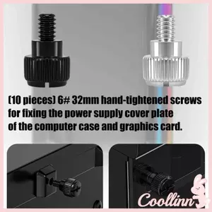 COO Phát hành nhanh Vít xoắn tay cho các thành phần và phụ kiện vỏ PC