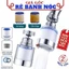 Bộ Lọc Nước, Đầu Lọc Nước Tại Vòi Tăng Áp Xoay 360 Độ Lọc Nước Tại Vòi Chậu Rửa Tiện Dụng Tặng Đầu Nối Đa Năng