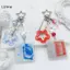 LUImo Thời Trang Đơn Giản Handmade Thẻ Đính Hạt Móc Khóa Mặt Dây Chuyền Dành Cho Nữ Cô Gái Sáng Tạo Bapa Trang Trí Phụ Kiện Quà Tặng SBS