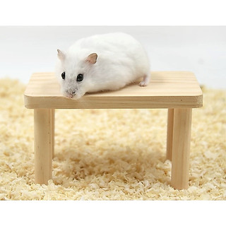 bàn gỗ,Tầng lửng, bàn kê cho hamster, sóc bay thú cưng nhỏ