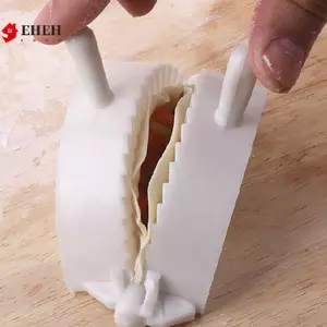 3 Khuôn Bánh Bao Pierogi Doanh Thu Ravioli Empanada Bột Bấm Khuôn Máy Làm VN
