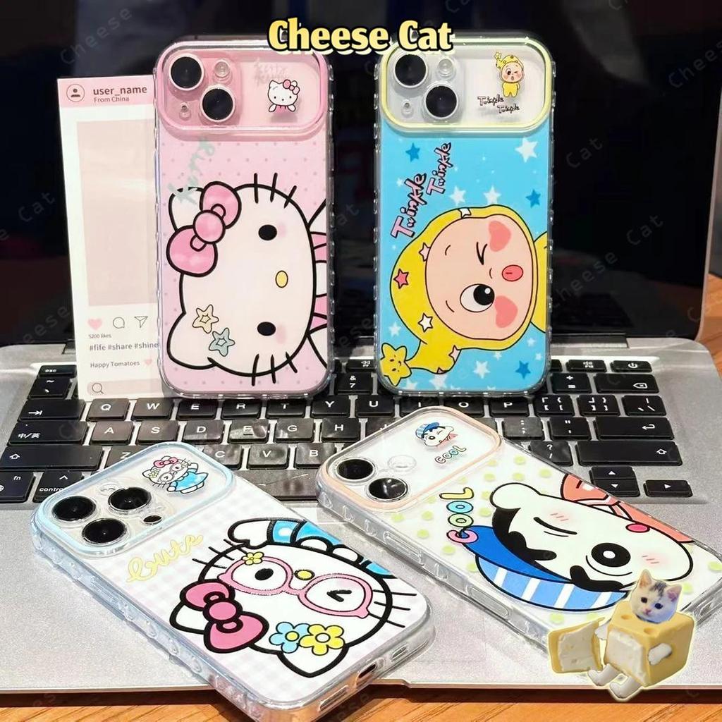 Ốp lưng iPhone Twinkle Twinkle Kitty dễ thương cho iPhone 17 Pro 16 15 14 Plus 11 12 13 Pro Max XR Xs Max