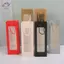 HFTOY Phong Cách Mới Đơn Đỏ Túi Tote Cửa Sổ Trong Suốt PVC Giấy Kraft Hoa Búp Bê Hình Chữ Nhật Quà Tặng Túi Ngủ ~