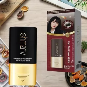 AA 2 Trong 1 Thực Vật Thuốc Nhuộm Tóc Sti Withb Nâu Lâu Dài Tạm Thời Tô Màu Tóc Che Tóc Trắng Bút Hairline Có Thể Giặt VN