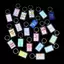 Cod rõ ràng Acrylic Keychain phẳng quyến rũ cho Túi ba lô chìa khóa xe chủ Quà Tặng